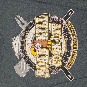'Road Kill Cook-Off' Long Sleeve T-shirt sz. M